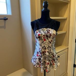 Anthropology peplum top